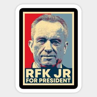 Robert Kennedy Jr For President 2024 President Campaign Hope Artwork Sticker